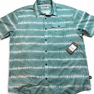 Howler Bros. San Gabriel short sleeve seaspray casual beach button shirt XL NWT